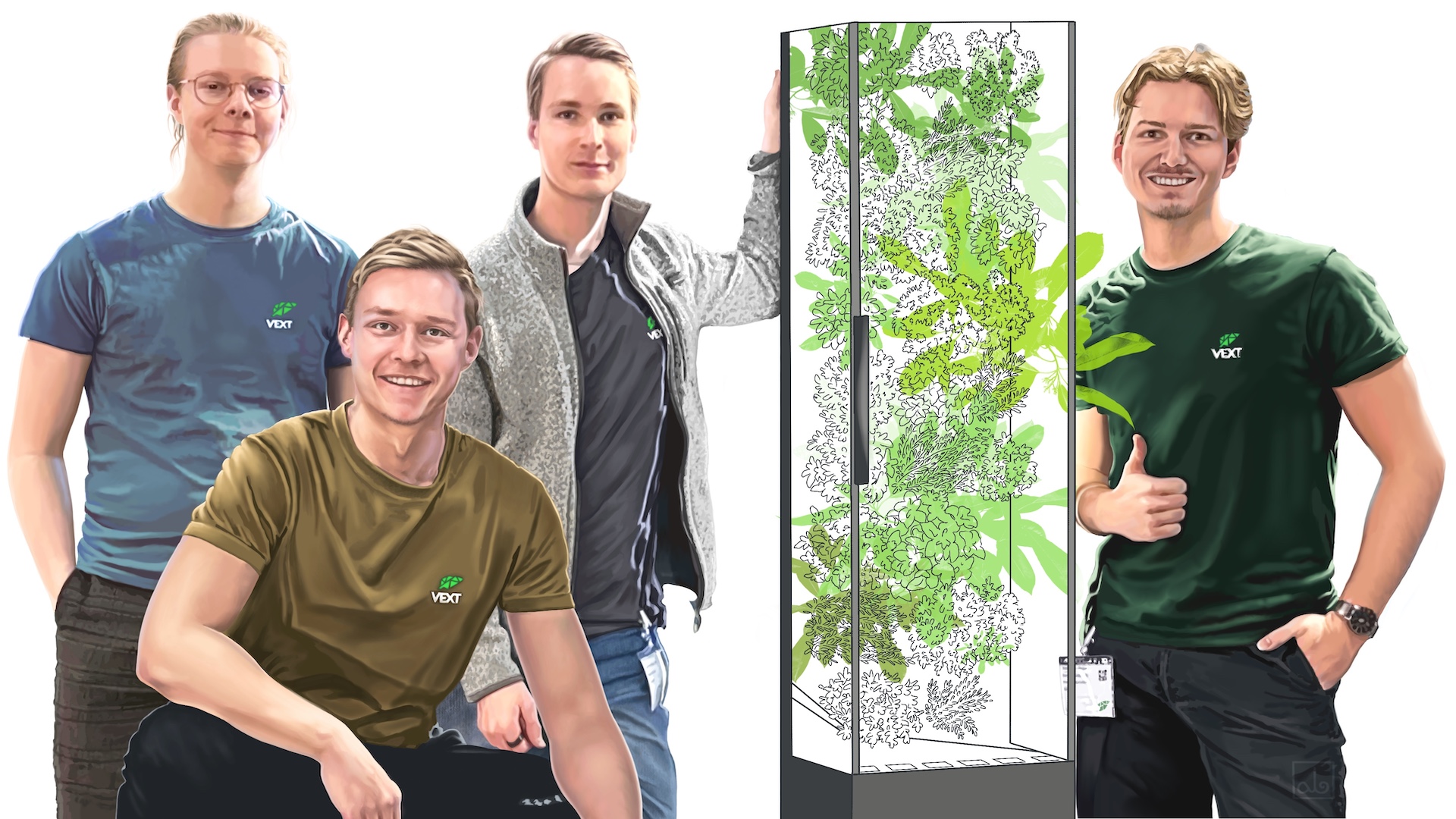 Vext-kasvatuskaappi säilyttää vihannesten ravintoarvon