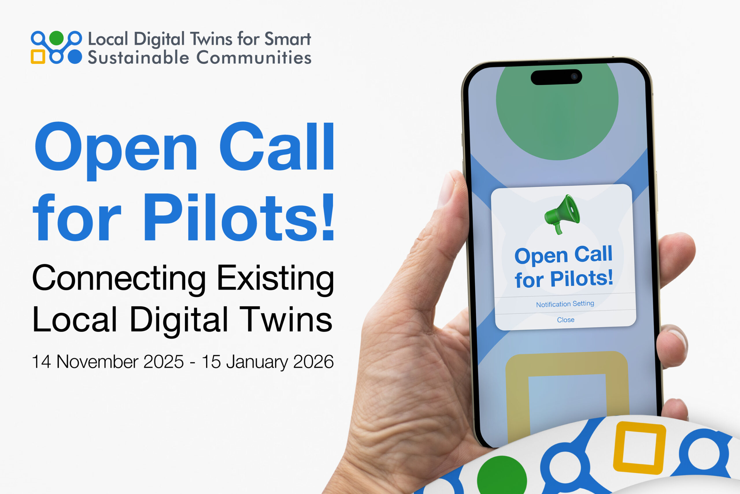Local Digital Twins for Smart and Sustainable Communities -projekti ottaa vastaan hakemuksia