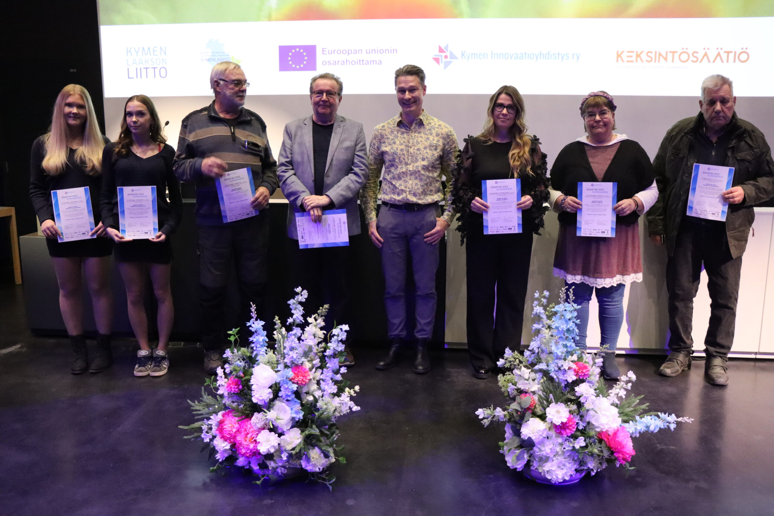 Kymenlaakson Innovaatiosymposiumissa kuultiin tekoälypuheenvuoroja ja palkittiin IdeaKymin voittajat